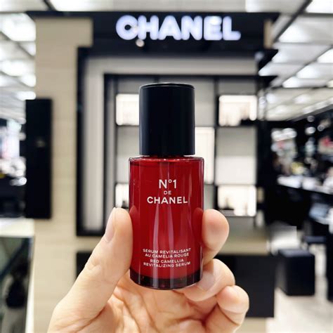 chanel red camilia|Chanel serum revitalisant.